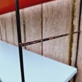 Vintage metal wall shelf, 60s