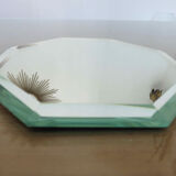 Beveled octagonal mirror 40s 50s