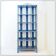 Painted metal industrial shelf Strafor - 20th century