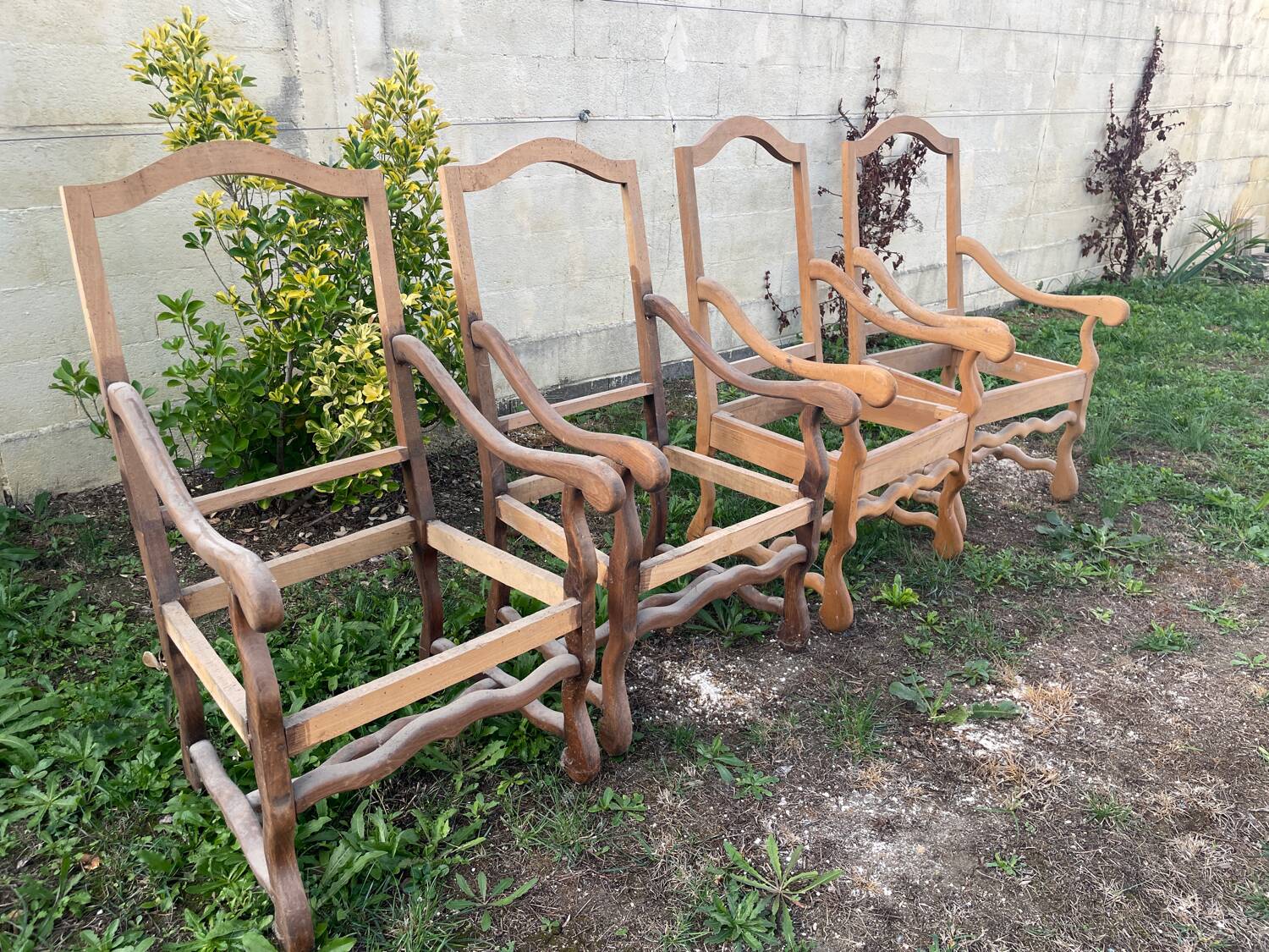 Louis XIII armchairs