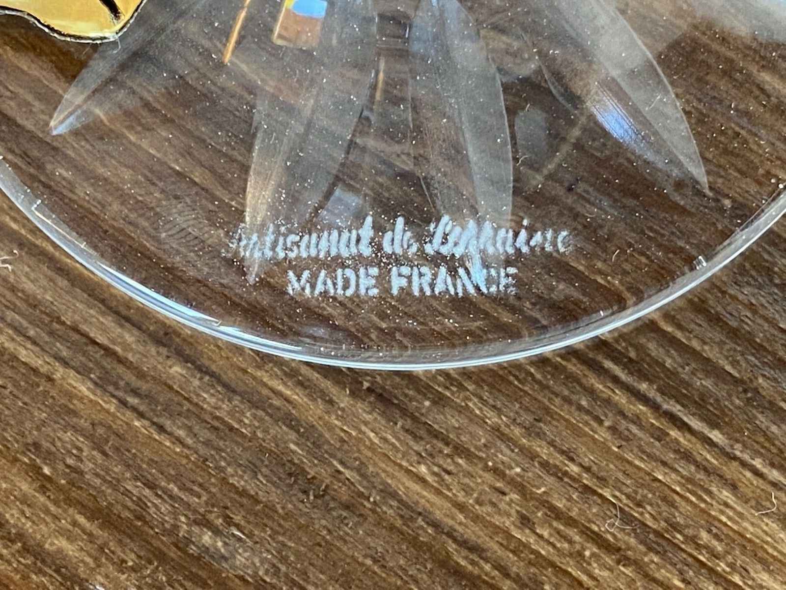 6 flutes a champagne cristal de lorraine modele gerard coffret signe