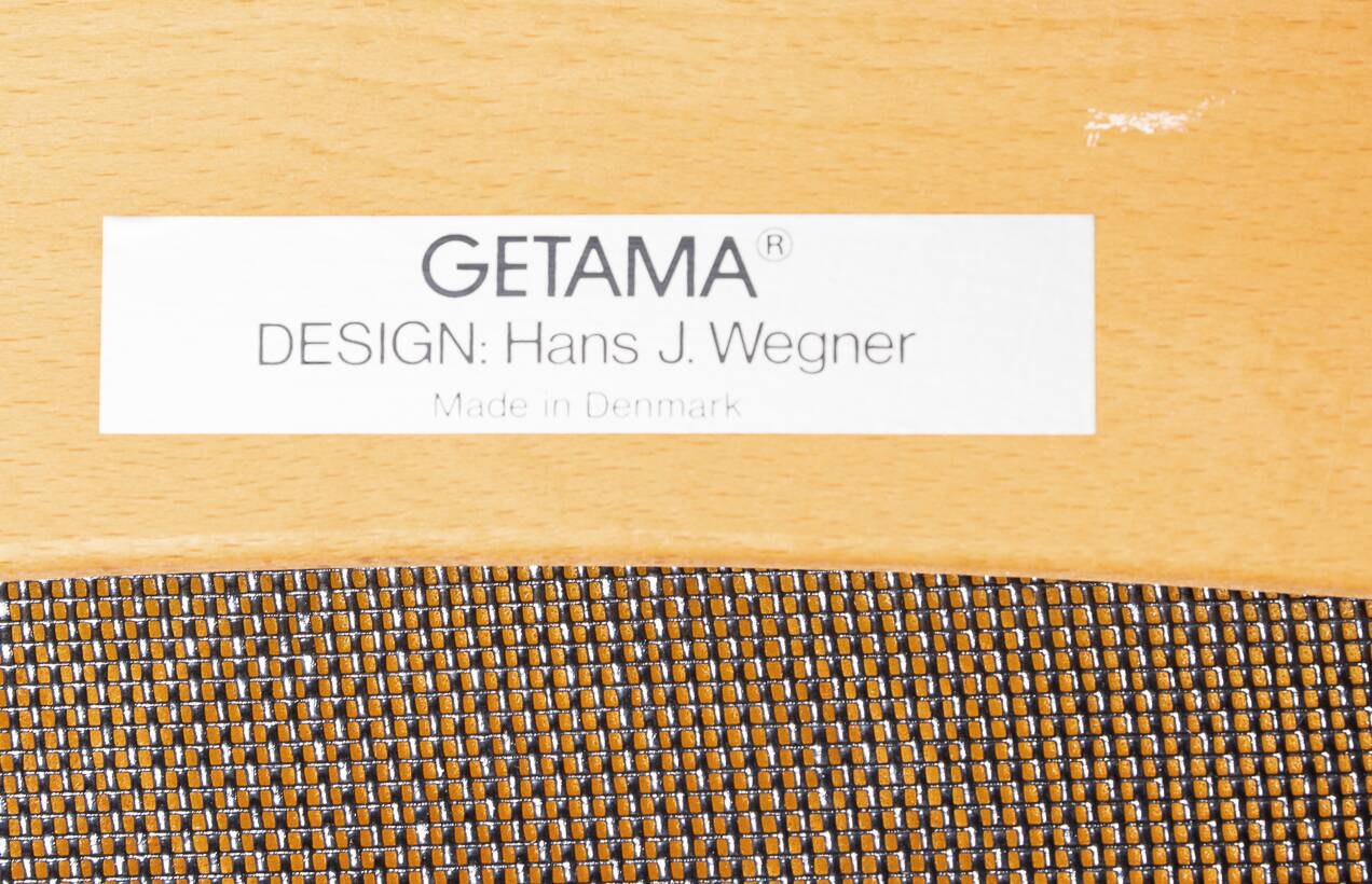 Scandinavian design armchair by Hans Wegner for Getama, 1980’s Denmark