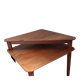 Scandinavian wooden coffee table, side table from the 1960s-1970s.