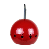Vintage ball lamp, enamel, 70's, scandinavian design