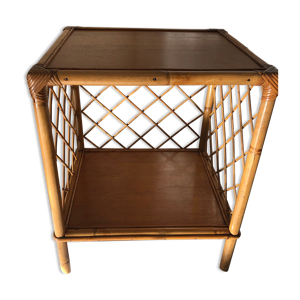 Table d’appoint rotin