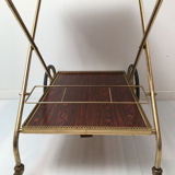 Vintage rolling serving cart 1969
