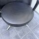 Swivel armchair EJ80B “Partner” – Erik Jørgensen – black leather
