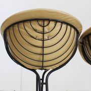 Set of 4 Pan Am dining chairs by Gastone Rinaldi for Rima Italy 1970s