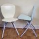 Pair of folding chairs Viva, Italian design, Lucci Orlandini for Calligaris.