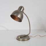 Chrome metal desk lamp  manufactured by Daalderop in the Netherlands 1930