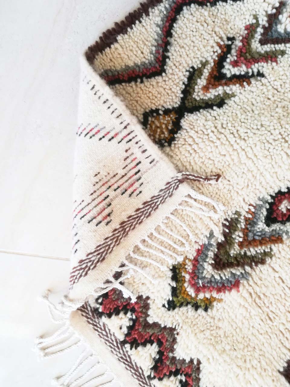 Tapis berbère marocain 135 x 93cm