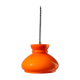 Suspension in orange opaline