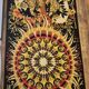 Aubusson tapestry "Dawn" in pure wool by Jean Claude Bissery