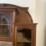 Mahogany china cabinet