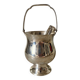 Antique ice bucket with lion's paw tongs