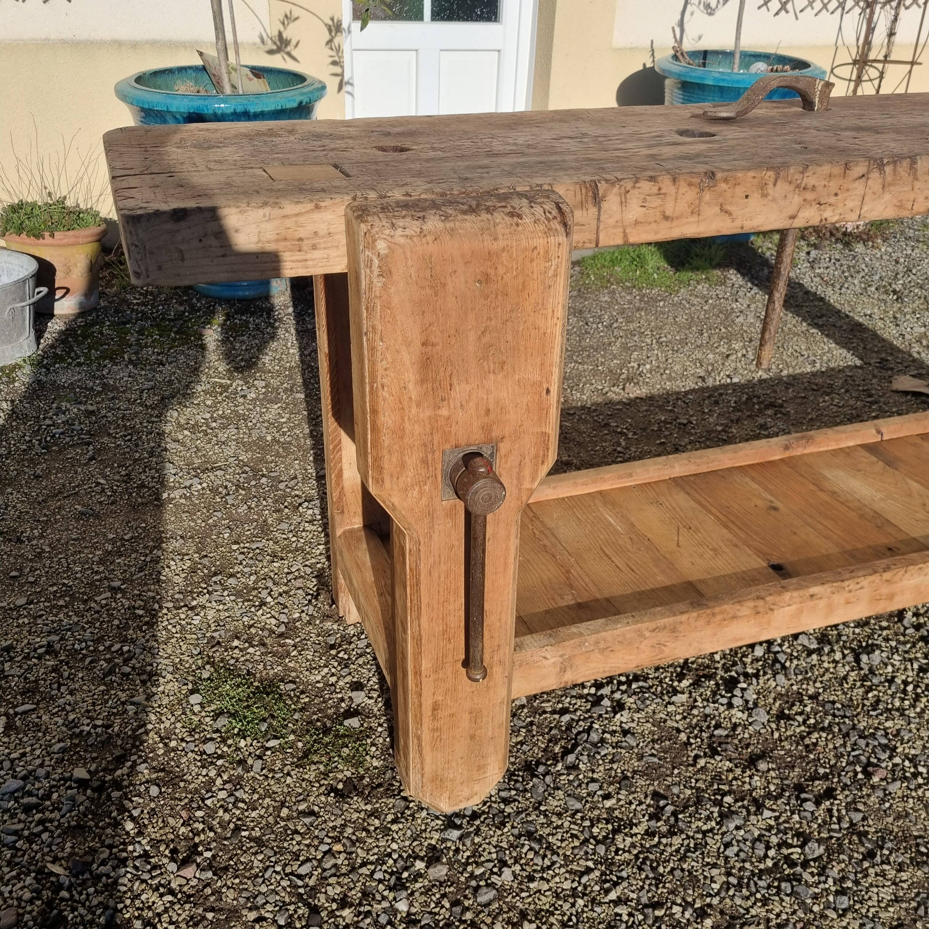 Solid oak table