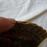 Empty fish-shaped pocket signed vallauris