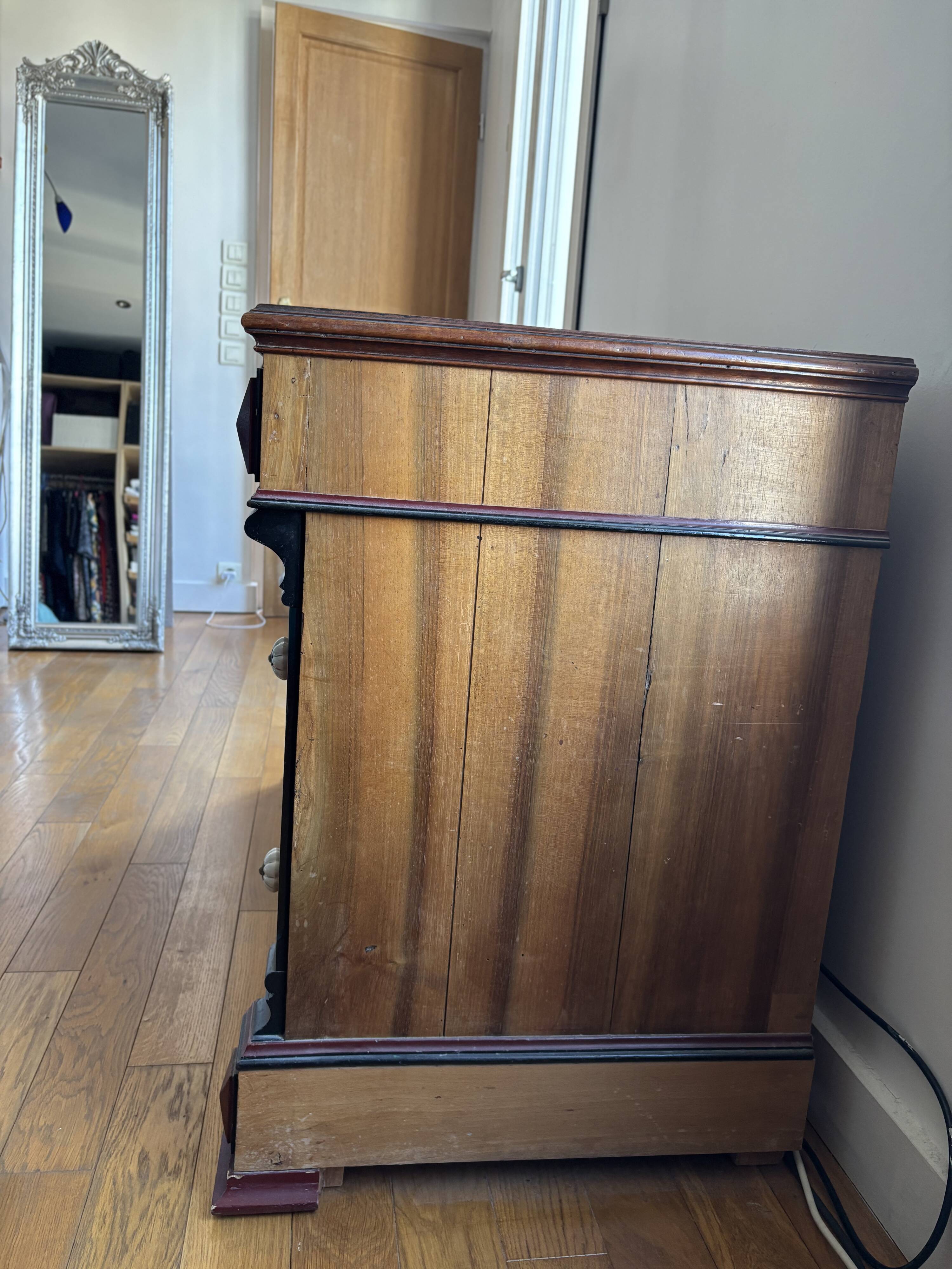 Louis Philippe style chest of drawers