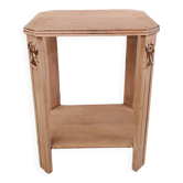 Sanded Art Deco pedestal table