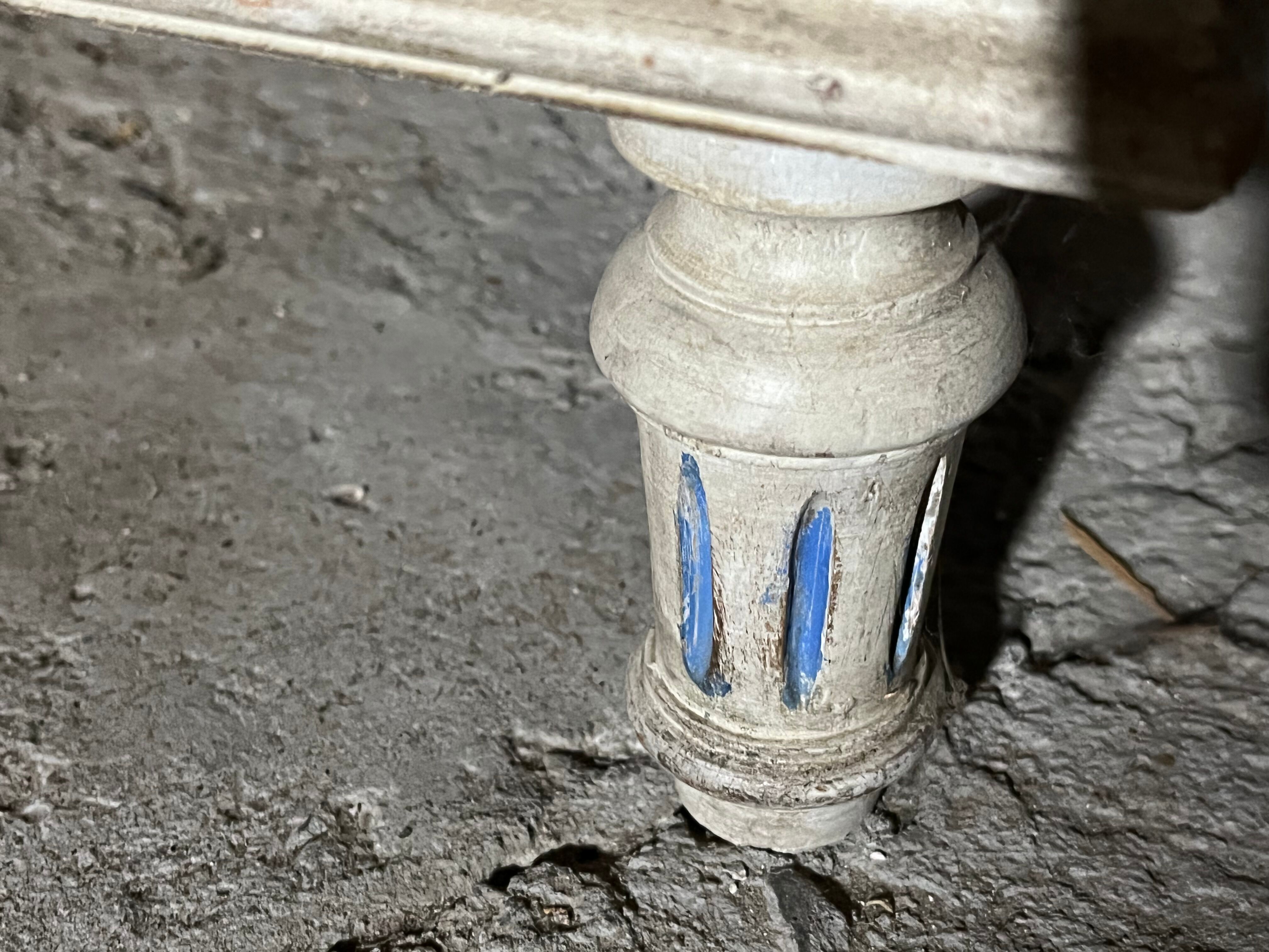 Former writing desk painted