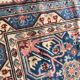 Large carpet old sinkiang done hand 268 x 360 cm