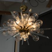 Extraordinary Art and Design Chandelier by Rene Roubicek, 1960s