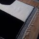 Tapis beni ourain en laine noir