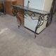 Wrought iron console