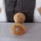 Turned wood egg cup