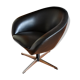Pivoting armchair 60s 70s