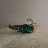 Duck glass press Murano Bruno Poggi