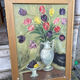 Large flowery painting