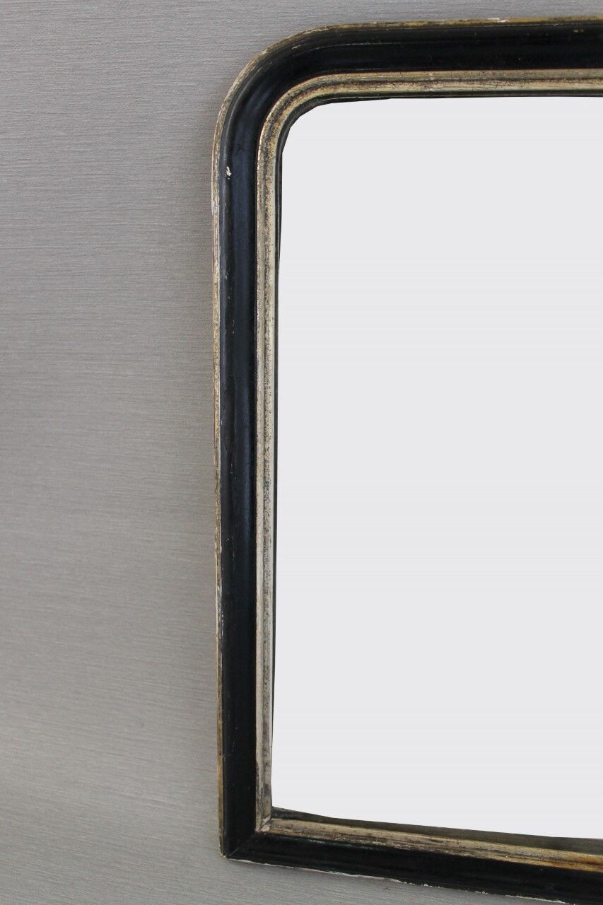 Napoleon III-era mercury mirror (circa 1860)