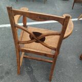 Pair of antique vintage Louis XVI style armchairs