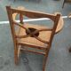 Paire de fauteuils anciens vintage style louis xvi