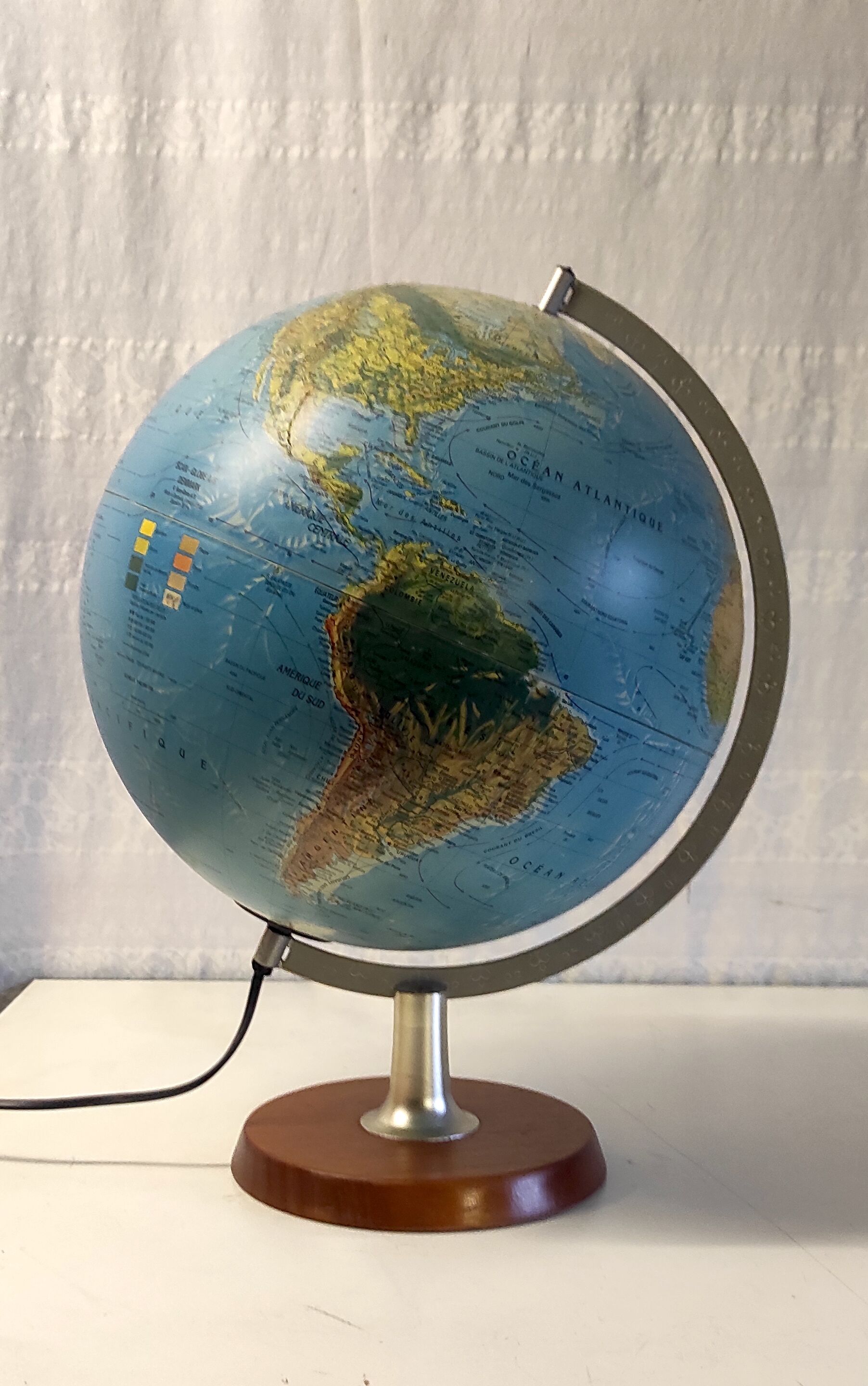 Luminous globe by Scanglobe - Denmark – 70s/80s