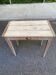 Bureau parisien rénové en bois massif brut 1950 - 80x45cm