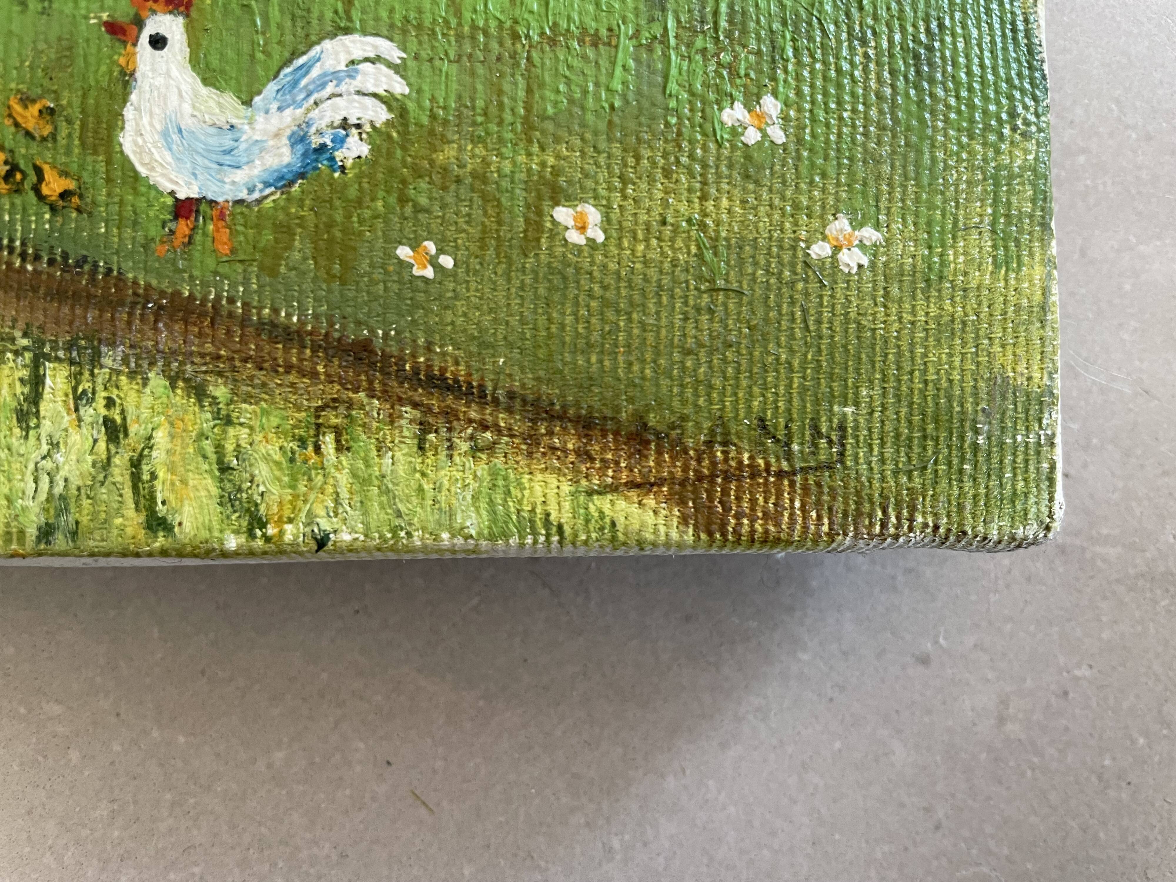 Tableau, toile art naïf