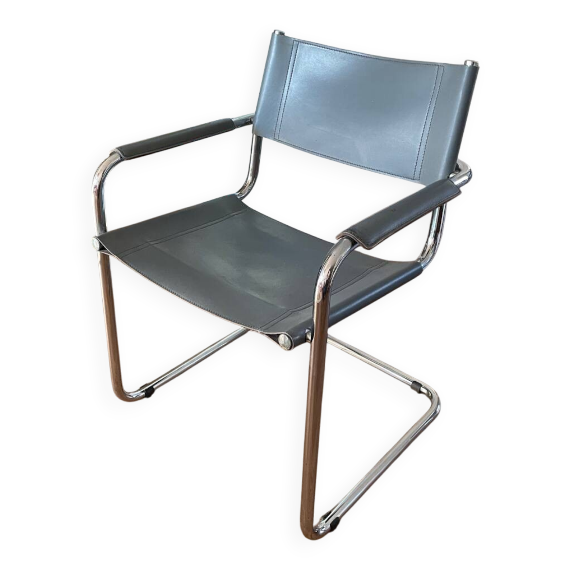 Breuer Mart Stam S34 Chrome Chair, 1970s, Vintage and Modern, breu