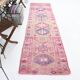 3x10 Rug For Hallway Pink Vintage Runner Rug, 85x318Cm