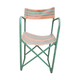 Ancien fauteuil camping vintage