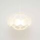 White lamp designed by L. Schioler for Hoyrup Denmark 1970