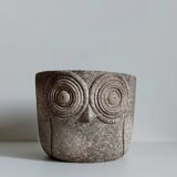 Owl cache pot