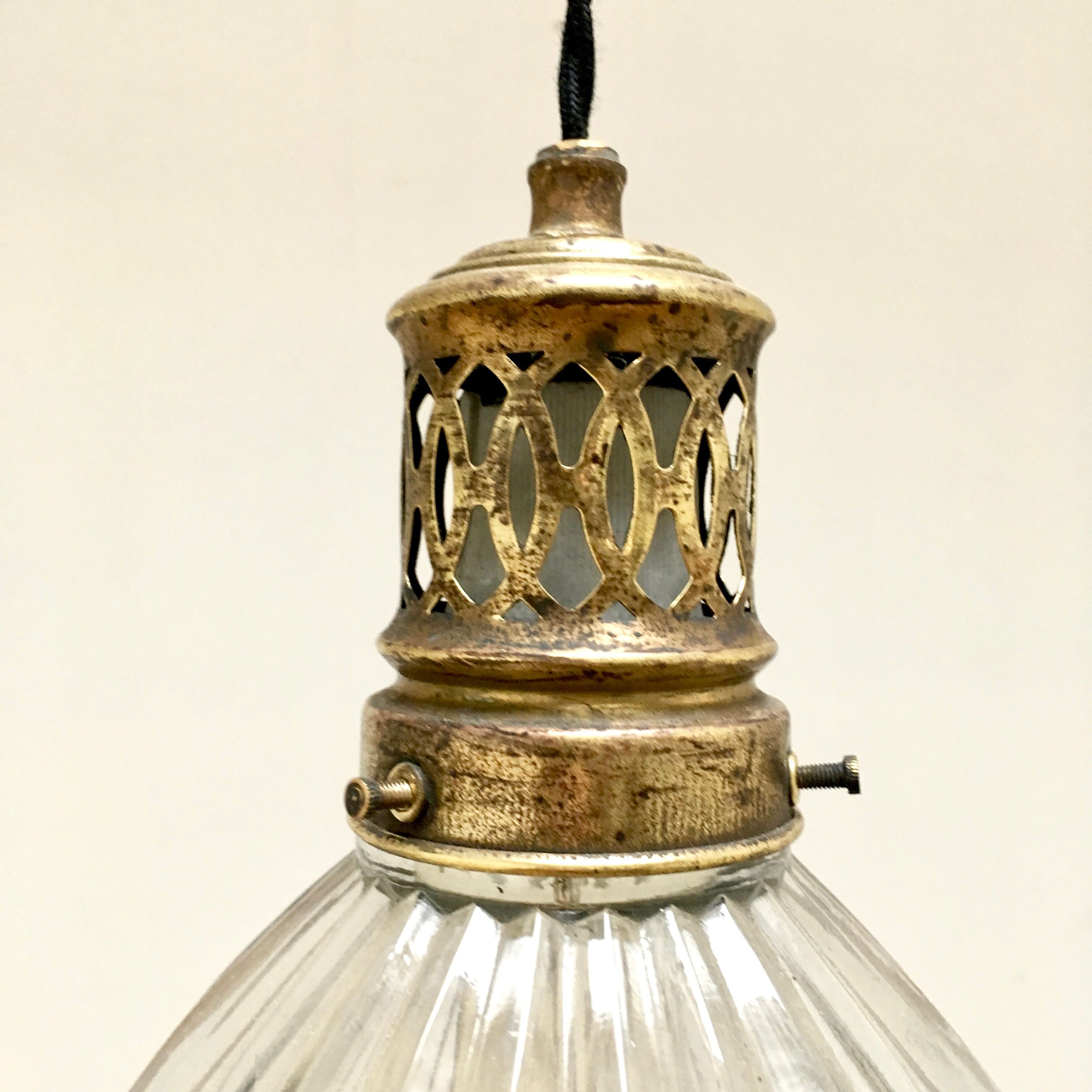 Suspension Holophane circa 1920