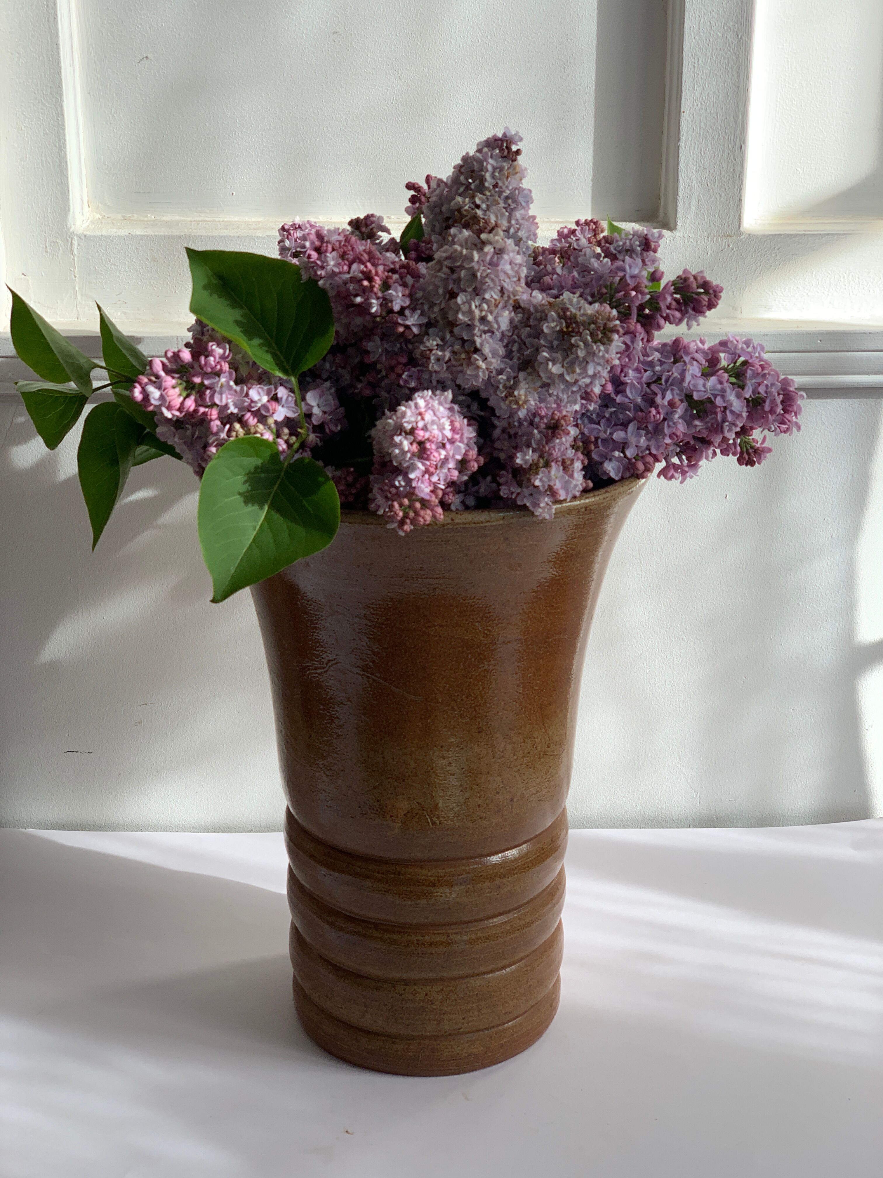 Sandstone vase