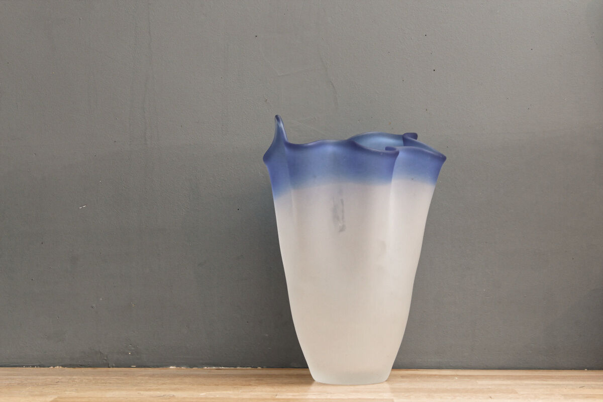 Vase "Ghost" glass pase