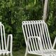 Chaises de jardin en métal vintage italiennes des années 1950 - ensemble de 4
