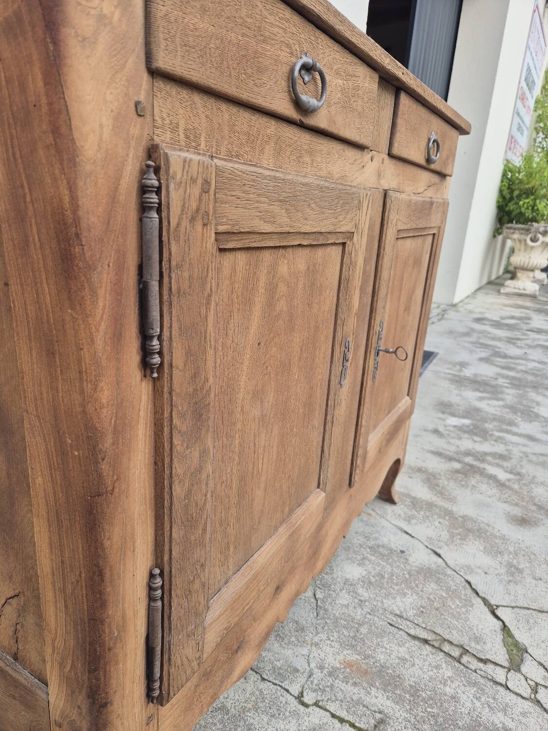 18th century Louis XV period sideboard in solid oak