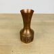 Vintage 70s Scandinavian brass vase
