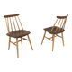 Set of 2 Scandinavian "Fanett" chairs by Ilmari Tapiovaara, Sweden, 1960
